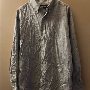 Ralph Lauren Yarmouth 100% Cotton Pinpoint Oxford Shirt 17 34/35